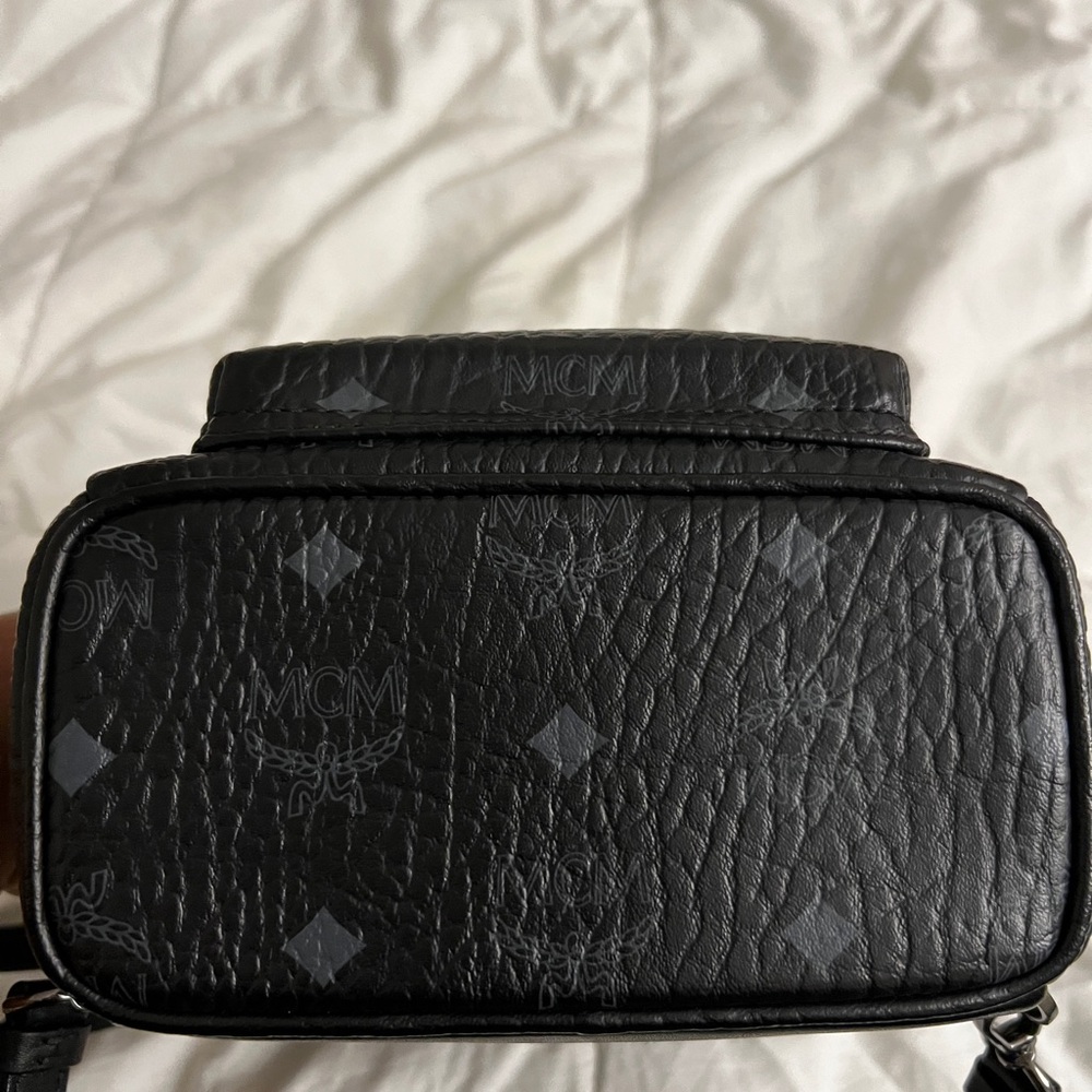 Stark Bebe Boo Side Studs Backpack In Visetos - Picture 5 of 11